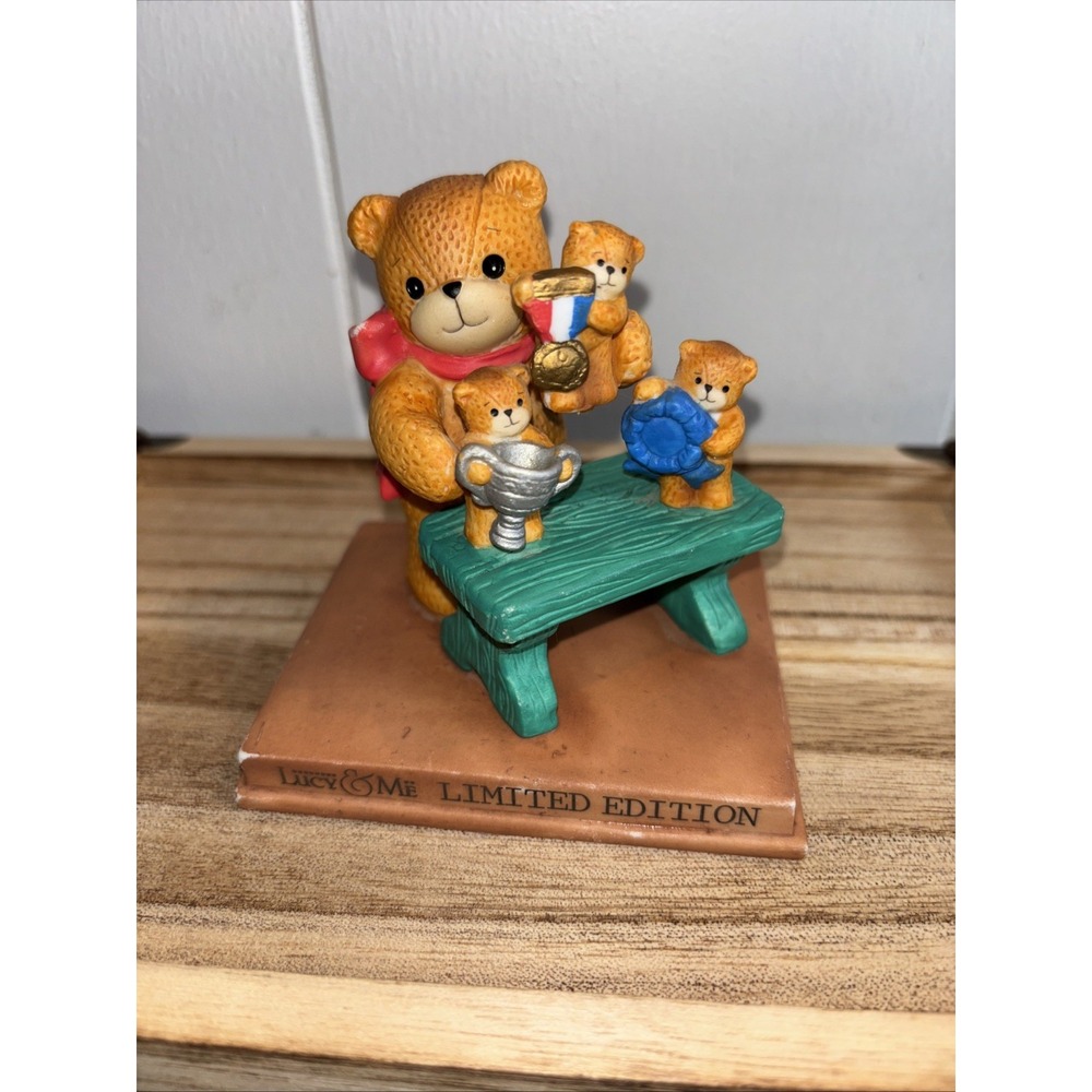 Vintage 1994 Enesco Lucy Riggs Lucy & Me Figurine 3.25"